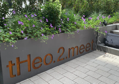 tHeo2meet, draußensein bei Business veranstaltungen