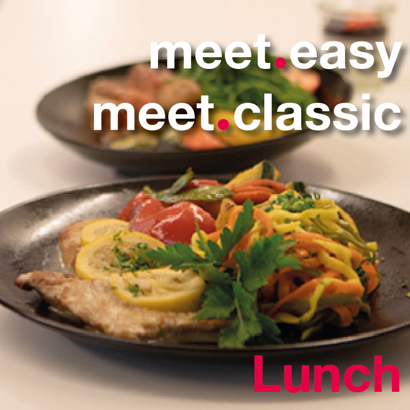 lunch suggestions for meet.easy and meet.classic